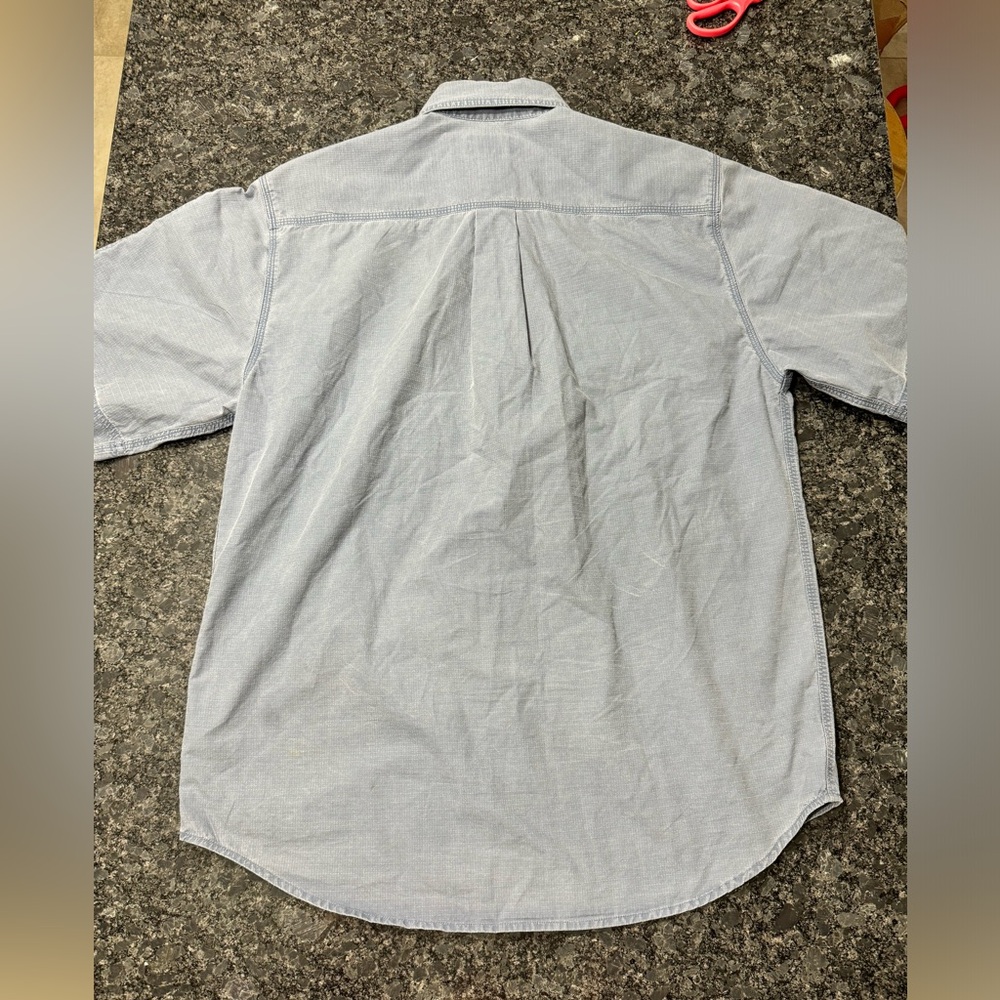 Carhartt men’s medium  short sleeve button down shirt - Picture 9 of 9